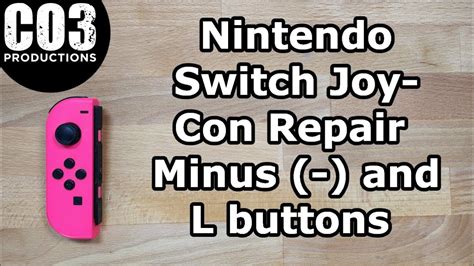 joycon l button not working